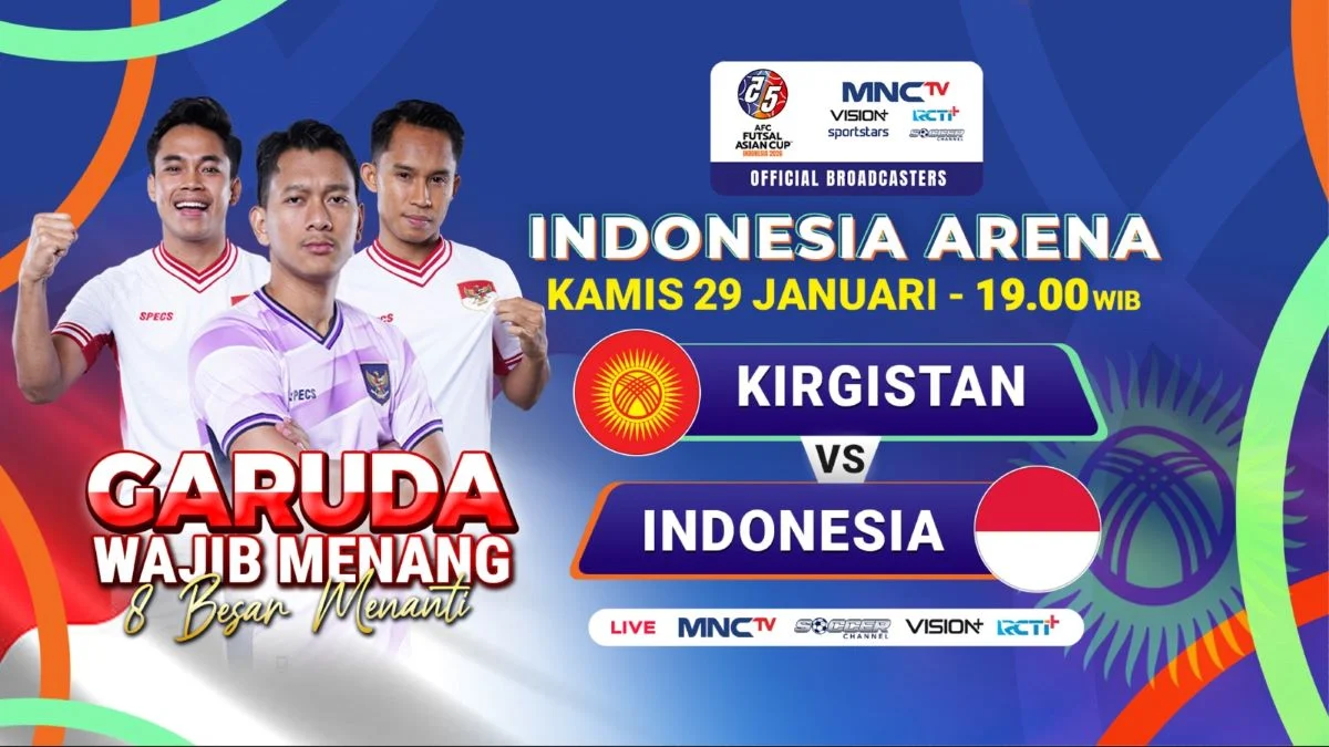 AFF Futsal 2026 Final Siaran Langsung di RCTI+, Vision+ dan MNC TV: Semua yang Perlu Kamu Tahu
