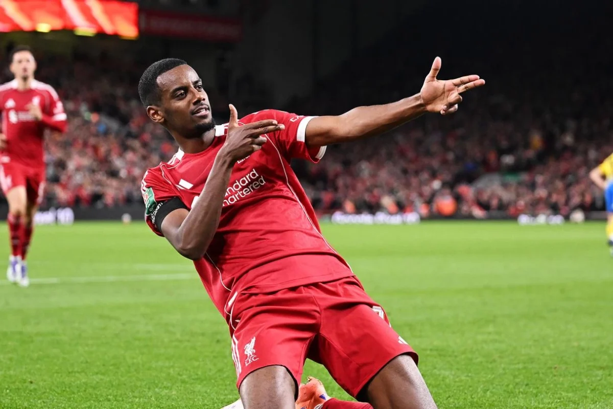 Alexander Isak Pecahkan Rekor, Gol Pertama di Anfield Bawa Liverpool Menang Besar atas Palace