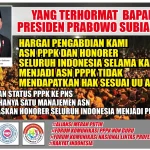 Aliansi PPPK Paruh Waktu Ajukan Tiga Tuntutan Kritikal kepada Presiden Prabowo