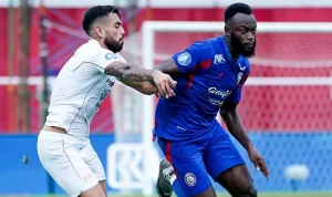 Arema FC Raih Tiga Poin Penting, Tekuk Persis Solo 2-0 dan Selamatkan Posisi 10 Besar