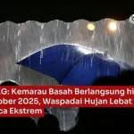 BMKG Keluarkan Peringatan Cuaca Ekstrem: Hujan Lebat, Gelombang Tinggi, dan Awal Musim Kemarau 2026