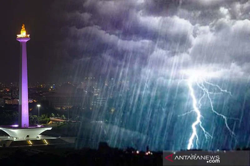 BMKG Keluarkan Peringatan Hujan Lebat dan Petir di Jawa Barat serta Daerah Lain, Waspada Bencana Hidrometeorologi