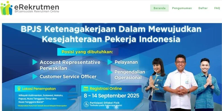 BPJS Ketenagakerjaan Buka Rekrutmen 2026: 2 Posisi Strategis, Syarat Ketat, dan Batas Pendaftaran 15 April