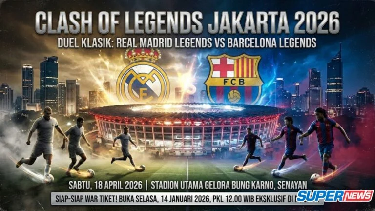 Del Piero Bersinar di Clash of Legends 2026: Drama Nostalgia di GBK dengan Kemenangan 3-0 DRX World Legends
