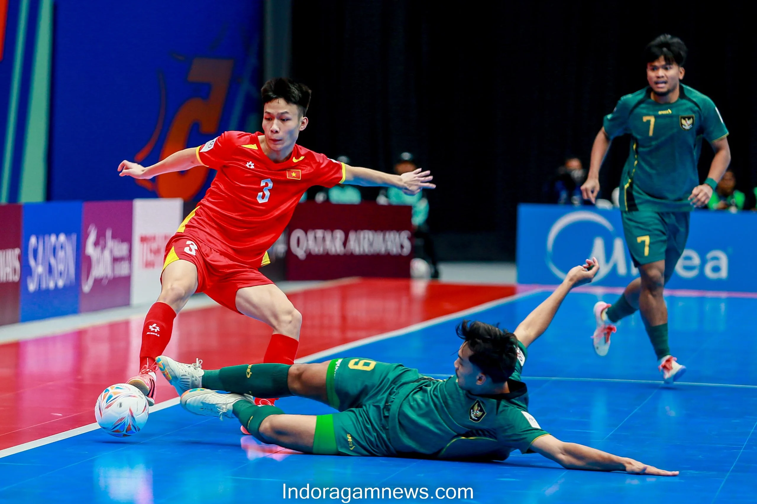 Drama Baru Futsal Asia: Indonesia Kalahkan Vietnam, Apakah Penurunan Vietnam Akan Terulang?