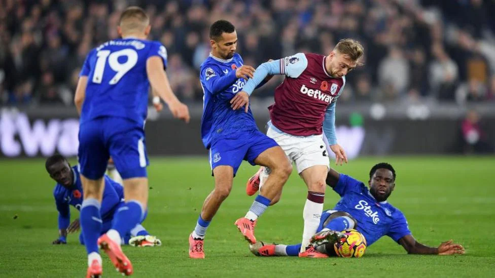 Drama Detik Akhir: West Ham vs Everton Berujung Kemenangan Mengejutkan yang Guncang Papan Klasemen