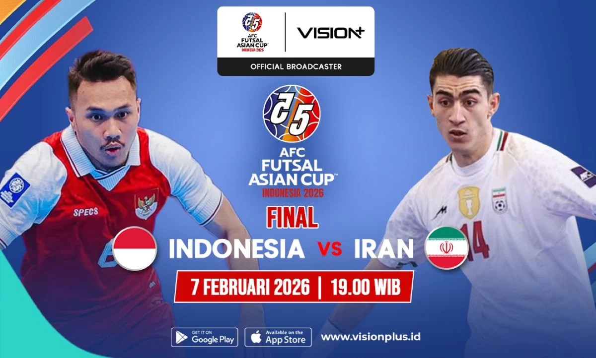Final Piala AFF Futsal 2026: Cara Nonton Gratis Live di MNCTV & Link Vision+ untuk Laga Panas Indonesia vs Thailand