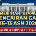 Gaji ke-13 ASN 2026: Jadwal Pencairan, Komponen, dan Kendala Efisiensi Anggaran