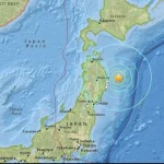 Gempa 7,4 Jepang Guncang Honshu Timur, Tsunami Lokal Dirasakan di Miyako, Evakuasi Massal