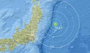 Gempa Jepang 7.7 Skala Richter Guncang Pantai Timur: Peringatan Tsunami & Risiko Mega‑Gempa Meningkat