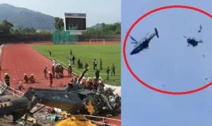 Helikopter TNI AL Malaysia Tabrakan Saat Latihan, 10 Korban Tewas: Tragedi di Langit Lumut