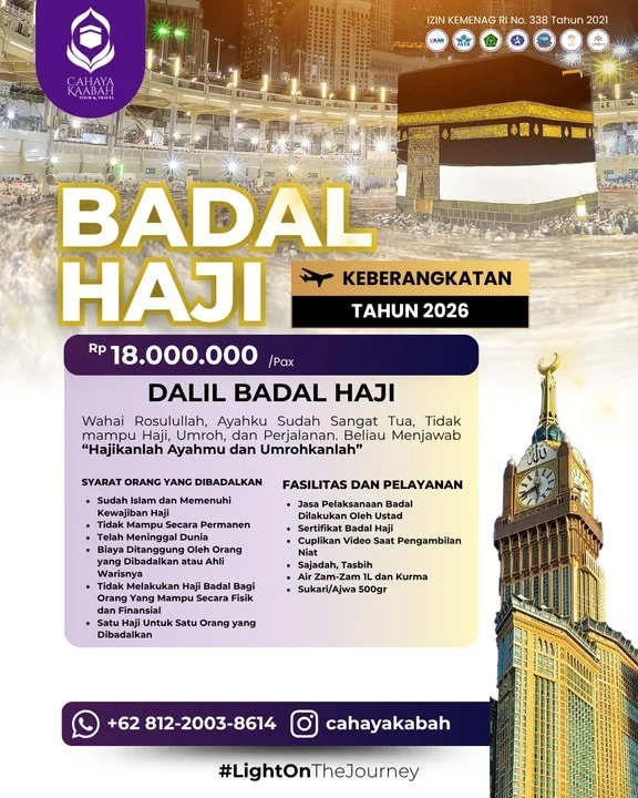 Jemaah Haji 85 Tahun Asal Pasuruan Meninggal di Madinah, Proses Badal Haji dan Asuransi Dijelaskan