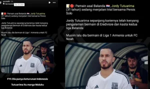 Jordy Tutuarima Ungkap Gaji Terlambat di Persis Solo, Dari Mimpi Timnas Hingga Krisis Finansial