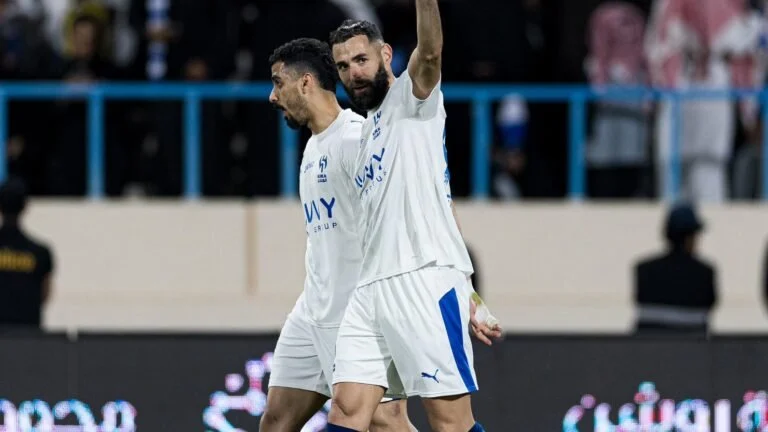 Karim Benzema Cetak Hattrick, Al Hilal Hajar Al Kholood 6-0 di Kingdom Arena