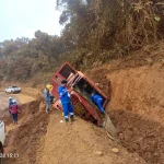 Kecelakaan Maut di Jalan Hauling Rawas Ilir: Dump Truck Tabrakan, Sopir Tewas Terbakar