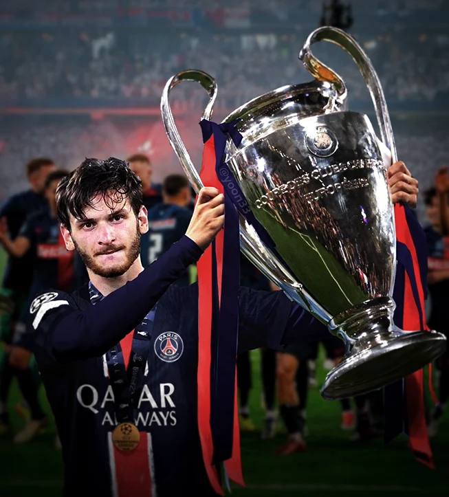 Khvicha Kvaratskhelia Bikin Geger Champions League, PSG Siap Jaga Bintang dan Arsenal Mengincar Transfer Musim Panas