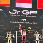 Kiandra Ramadhipa Ungkap Manuver Brilian di Lap Terakhir, Raih Podium Pertama di GP Spanyol Jerez