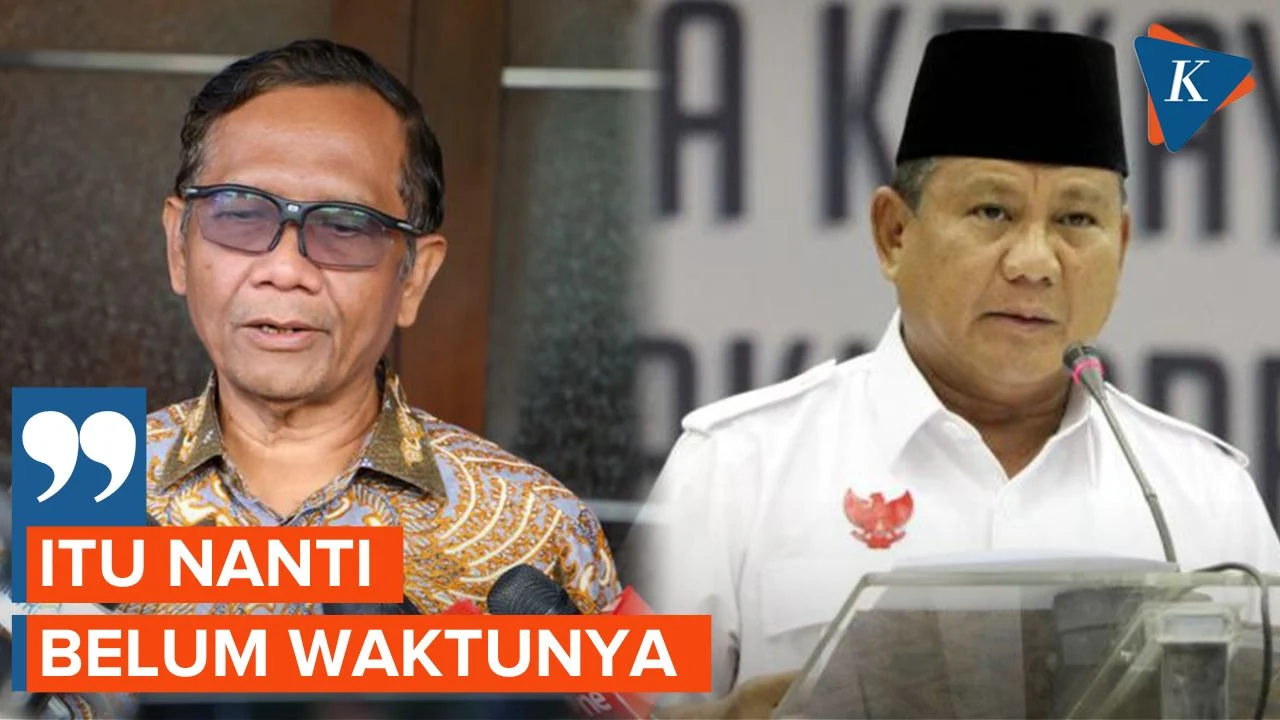 Mahfud MD Tanggapi Seruan Ganti Presiden, Katakan Kritik Terhadap Prabowo Bukan Makar, Desak Pemerintah Introspeksi
