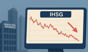 Mengapa IHSG Turun Hari Ini? Analisis Dampak Penjualan Asing, Konflik Geopolitik, dan Tekanan Defisit Anggaran