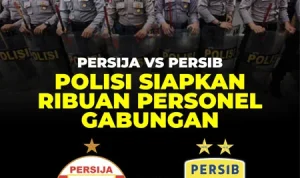 Persib vs Arema: Ribuan Bobotoh, 3.000 Personel Polisi Siap Amankan Laga Bergengsi di GBLA