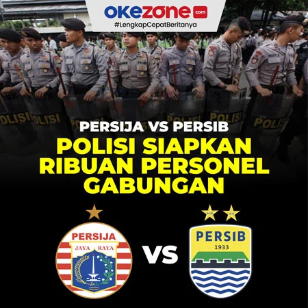 Persib vs Arema: Ribuan Bobotoh, 3.000 Personel Polisi Siap Amankan Laga Bergengsi di GBLA