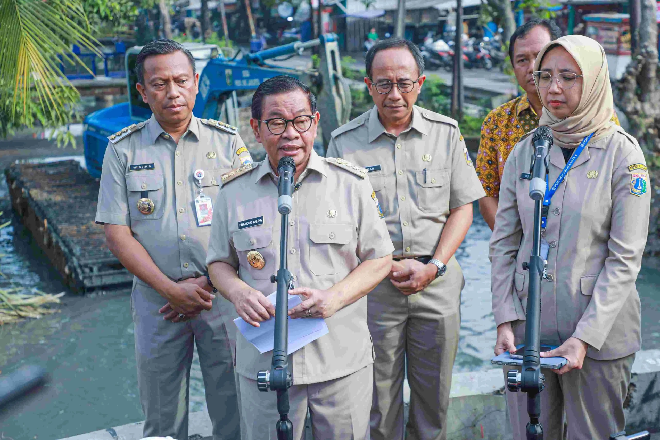 Petugas Damkar Jadi Korban Begal di Gambir, Pramono Anung Minta Penegakan Hukum Tegas