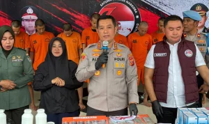 Polsek Cileungsi Selundup Jadi Satpam, Bongkar Jaringan Penjualan Obat Keras Besar-Besaran