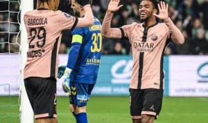 PSG Tumbangkan Angers 0-3, Mengamankan Selisih Enam Poin Menuju Gelar Liga 1