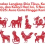 Ramalan Shio Mei 2026: Keuangan dan Cinta Tikus, Kerbau, Macan, Kelinci