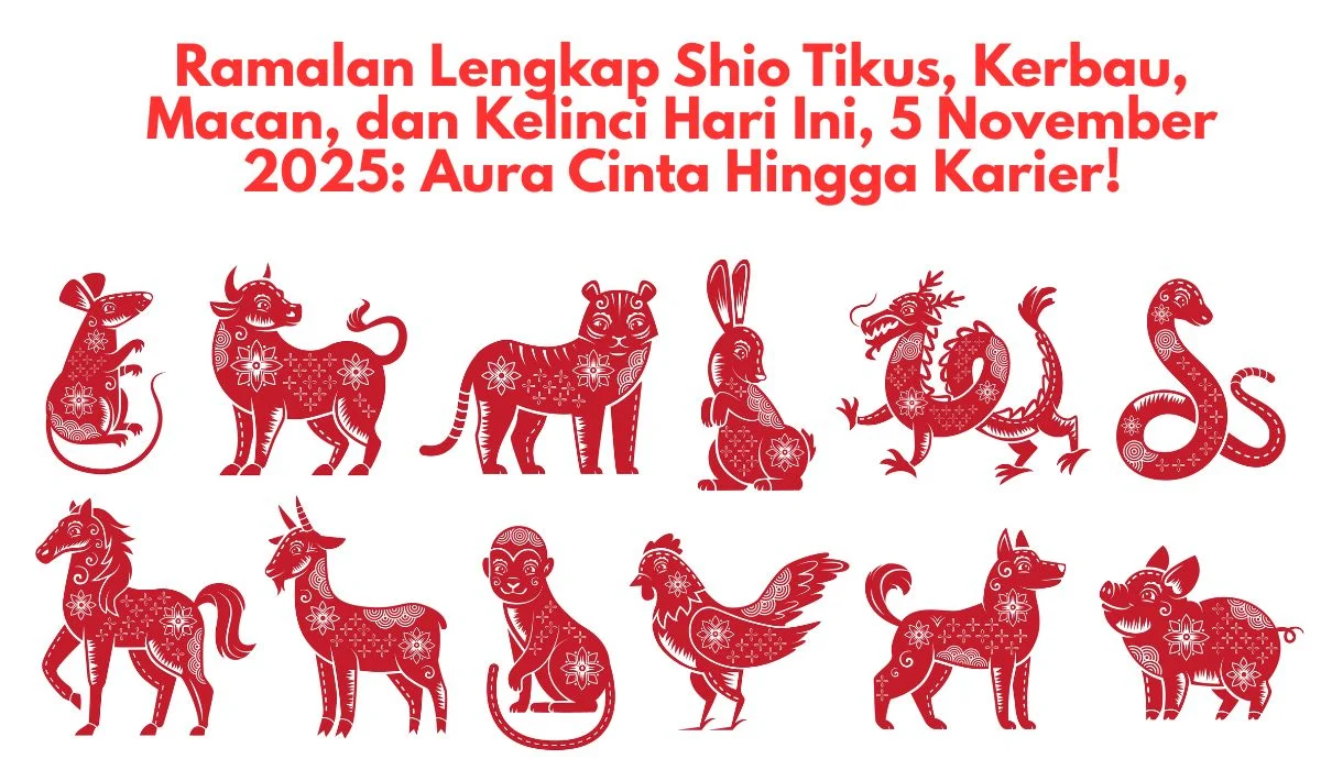 Ramalan Shio Mei 2026: Keuangan dan Cinta Tikus, Kerbau, Macan, Kelinci