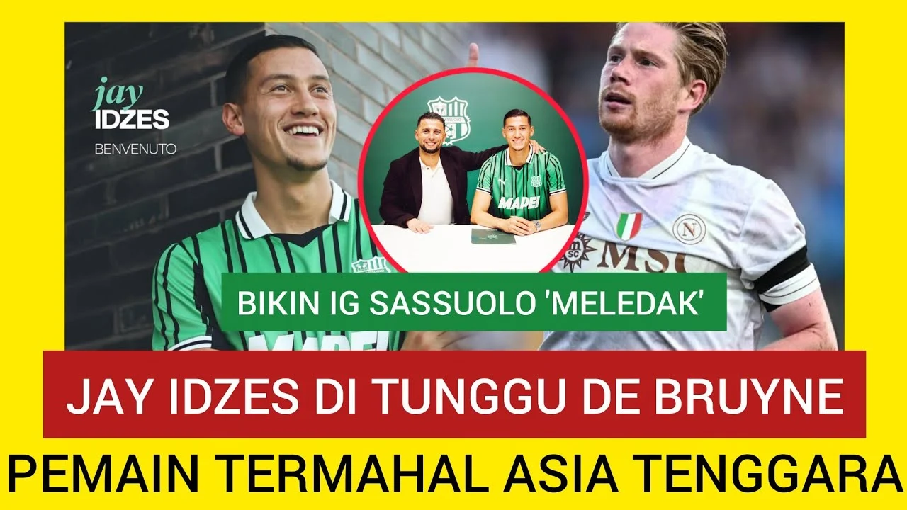 Sassuolo keuangan terpuruk: Jay Idzes Bikin Klub Rugi Besar