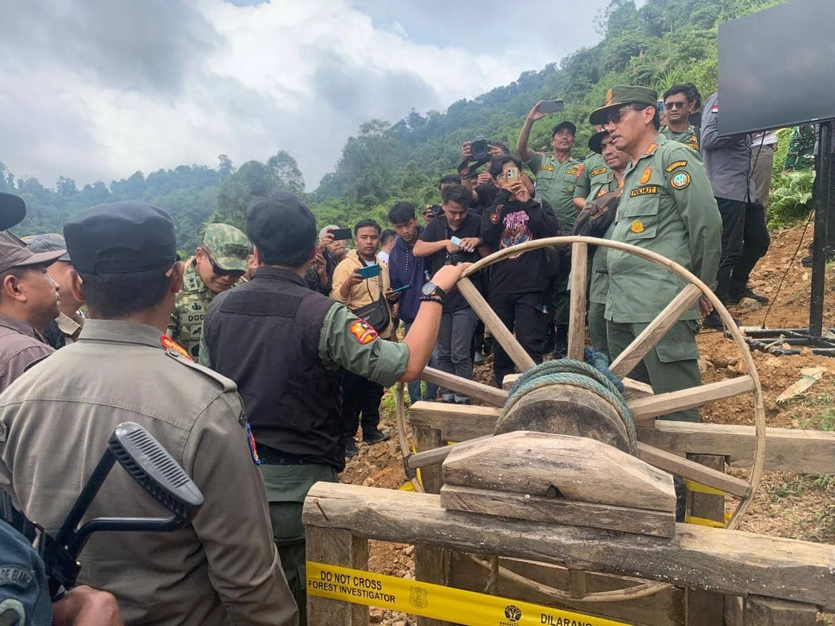 Satgas PKH Gencar Sita Tambang Ilegal PT AKT Milik Samin Tan di Murung Raya, Kalimantan Tengah