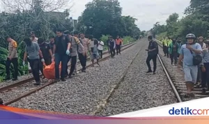 Tragedi di Prabumulih: IRT 68 Tahun Tertabrak Kereta Api Babaranjang, Korban Terseret 10 Meter