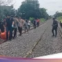 Tragedi di Prabumulih: IRT 68 Tahun Tertabrak Kereta Api Babaranjang, Korban Terseret 10 Meter