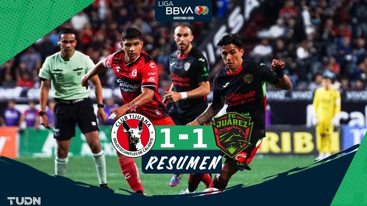 Xolos Tijuana Tumbangkan Bravos Juárez 2-1, Gilberto Mora Kembali Bersinar di Liga MX