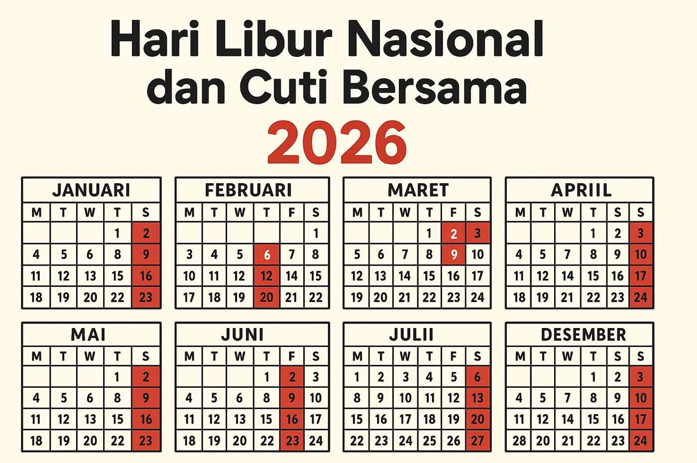 Apakah Hari Ini Tanggal Merah? Cek Informasi Terbaru tentang Libur Idul Adha 2026