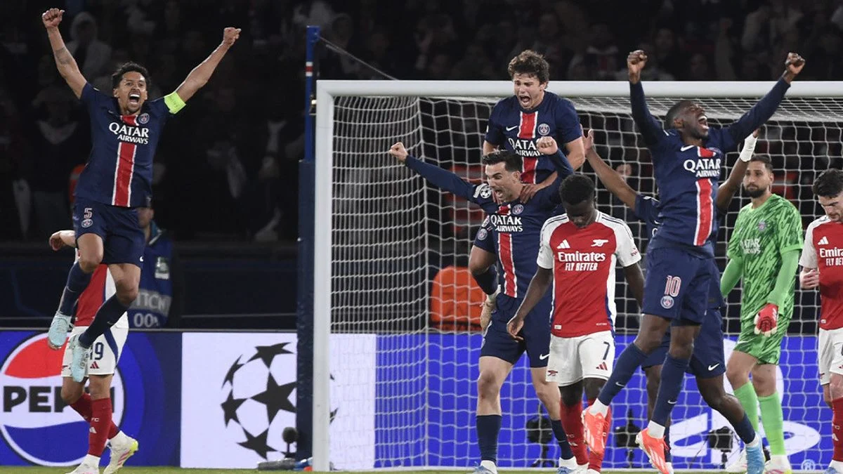 Arsenal Kalah Dramatis dari PSG di Final Liga Champions