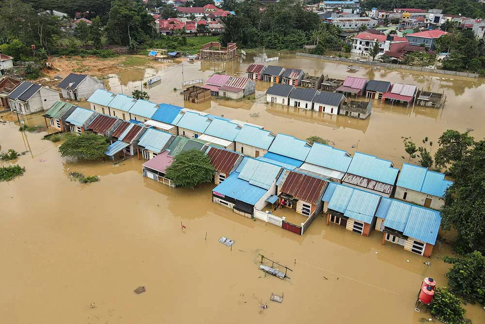 Banjir di Kendari: 138 Rumah Terendam dan Satu Unit Rusak Berat
