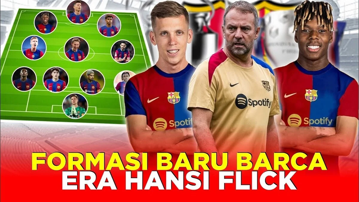 Barcelona Siap Bersih-Bersih Skuad, Hansi Flick Panggil Empat Pemain
