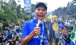 Beckham Putra dan Persib Bandung Raih Hattrick Juara Liga Indonesia