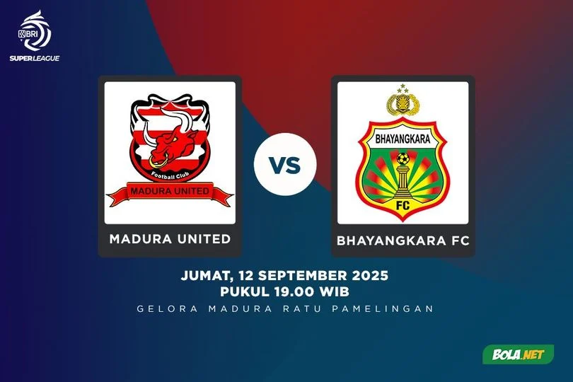 Bhayangkara FC vs Madura United: Pertarungan Sengit di Papan Tengah BRI Super League