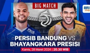Bobotoh Dilarang Hadir! Jadwal Siaran Langsung & Link Live Streaming Bhayangkara FC vs Persib Bandung