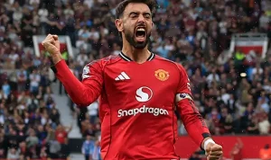 Bruno Fernandes Pecahkan Rekor di Manchester United