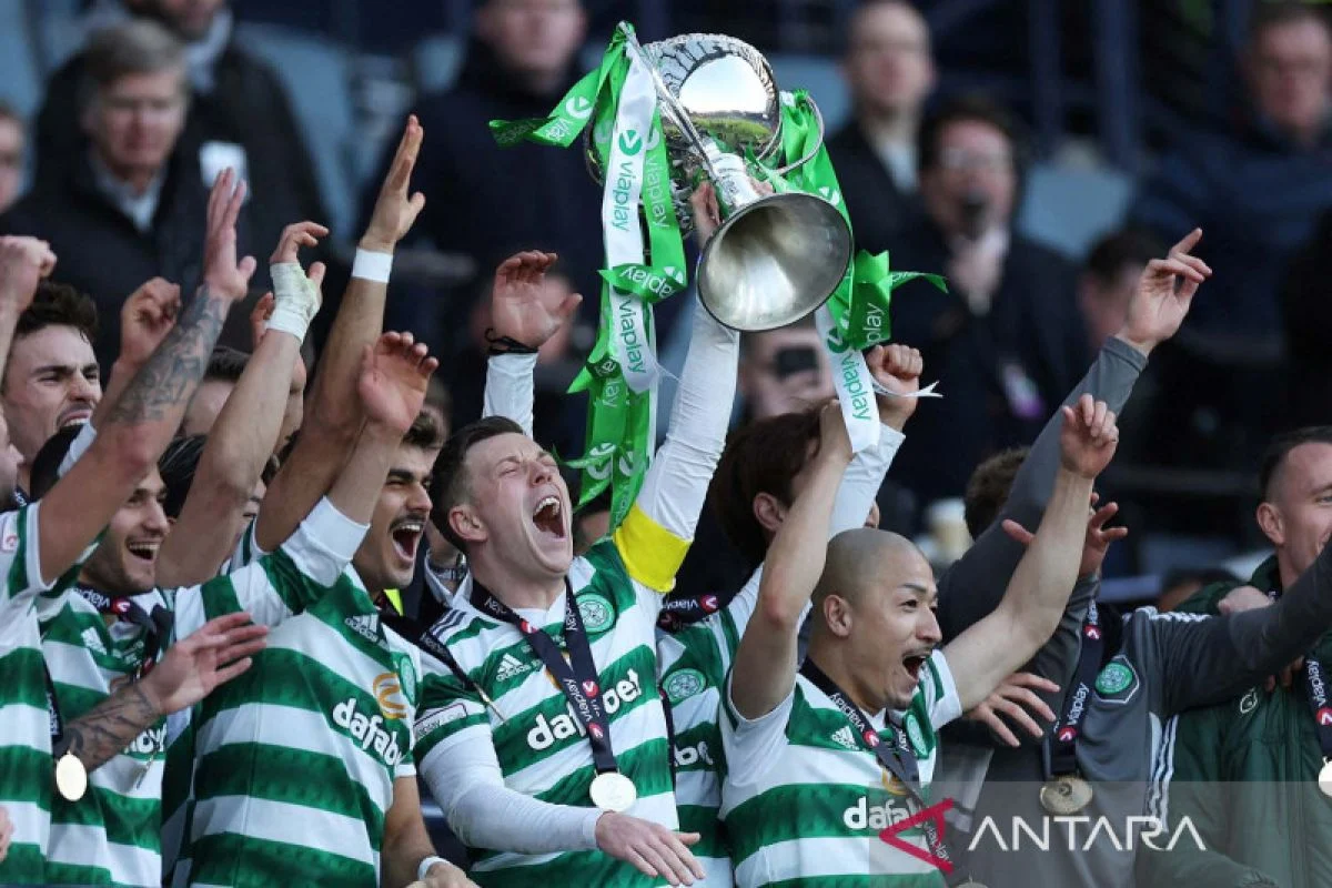 Celtic Raih Double Setelah Mengalahkan Dunfermline di Piala Skotlandia