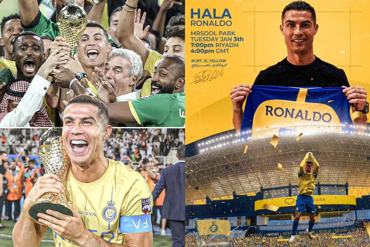 Cristiano Ronaldo Raih Gelar Pertama dengan Al-Nassr di Liga Arab Saudi