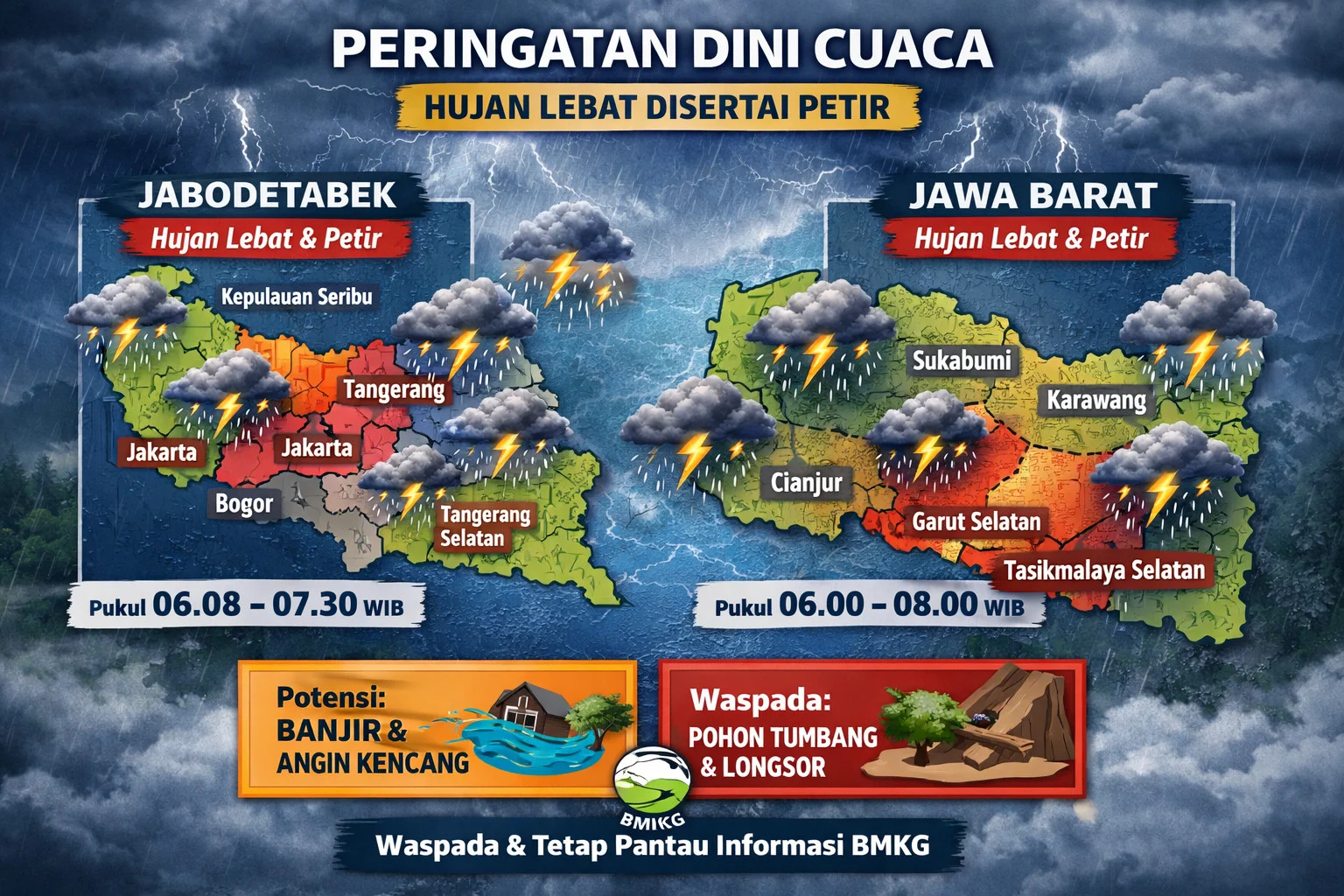 Cuaca Hari Ini: Prakiraan dan Peringatan Dini untuk Masyarakat