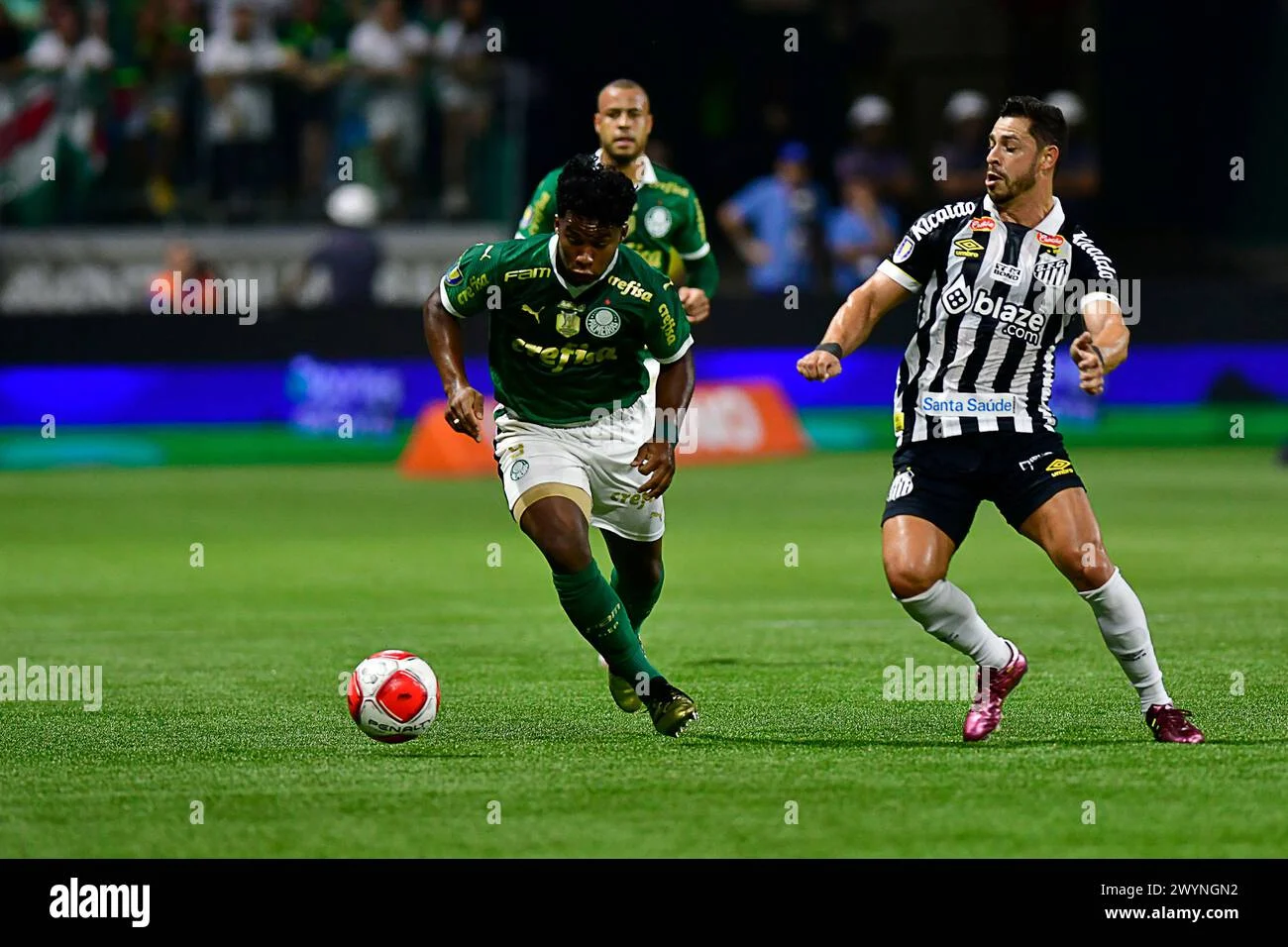 Derby Paulista Mengguncang Allianz Parque: Palmeiras vs Santos Berakhir Imbang 1-1