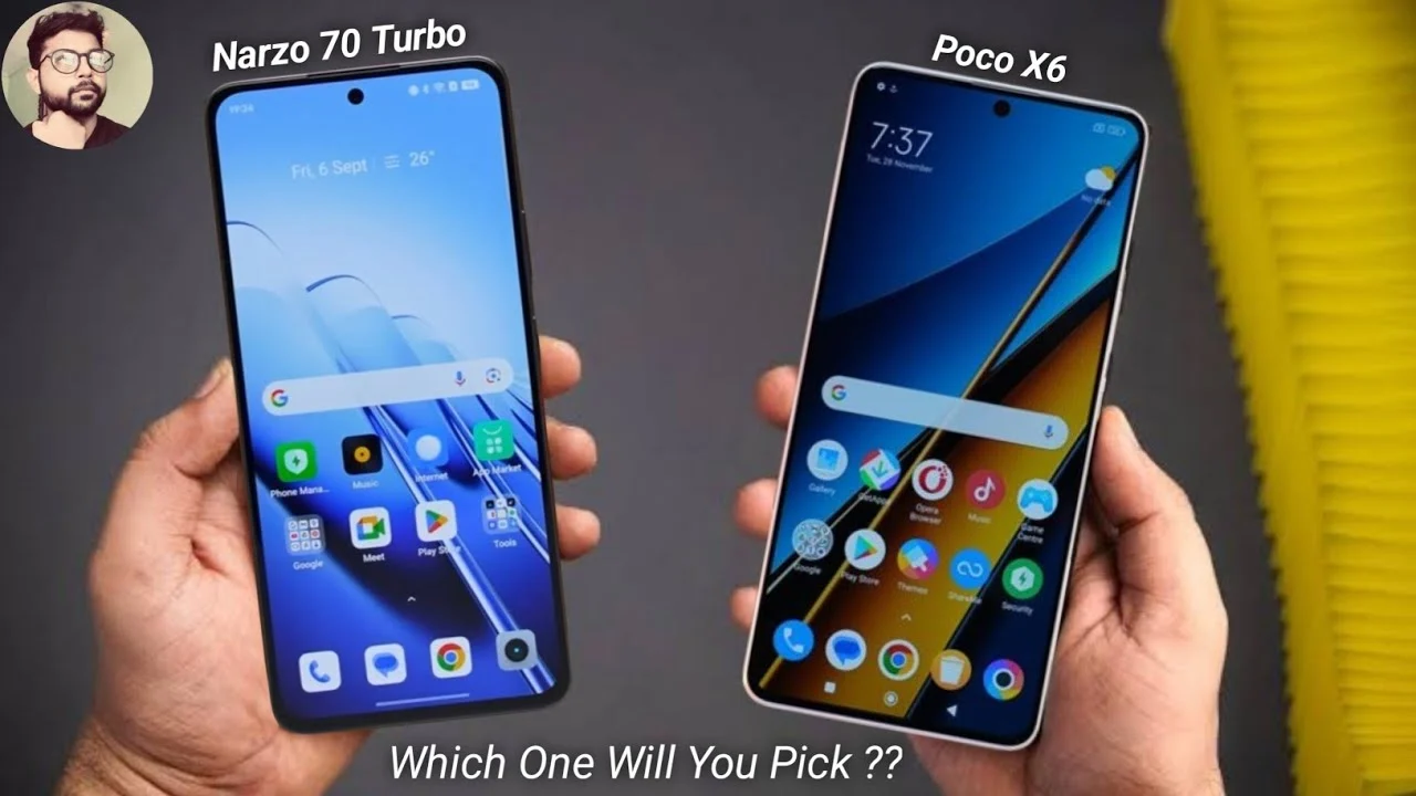 Duel HP 3 jutaan: POCO X7 5G vs Realme Narzo 70 Buktikan Siapa Lebih Gahar