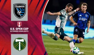 Earthquakes Gagal di U.S. Open Cup, Sounders Menjadi Fokus