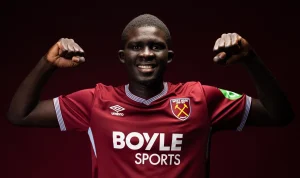 El Hadji Malick Diouf Diburu Manchester United dan Everton, Masa Depan di West Ham Tidak Pasti